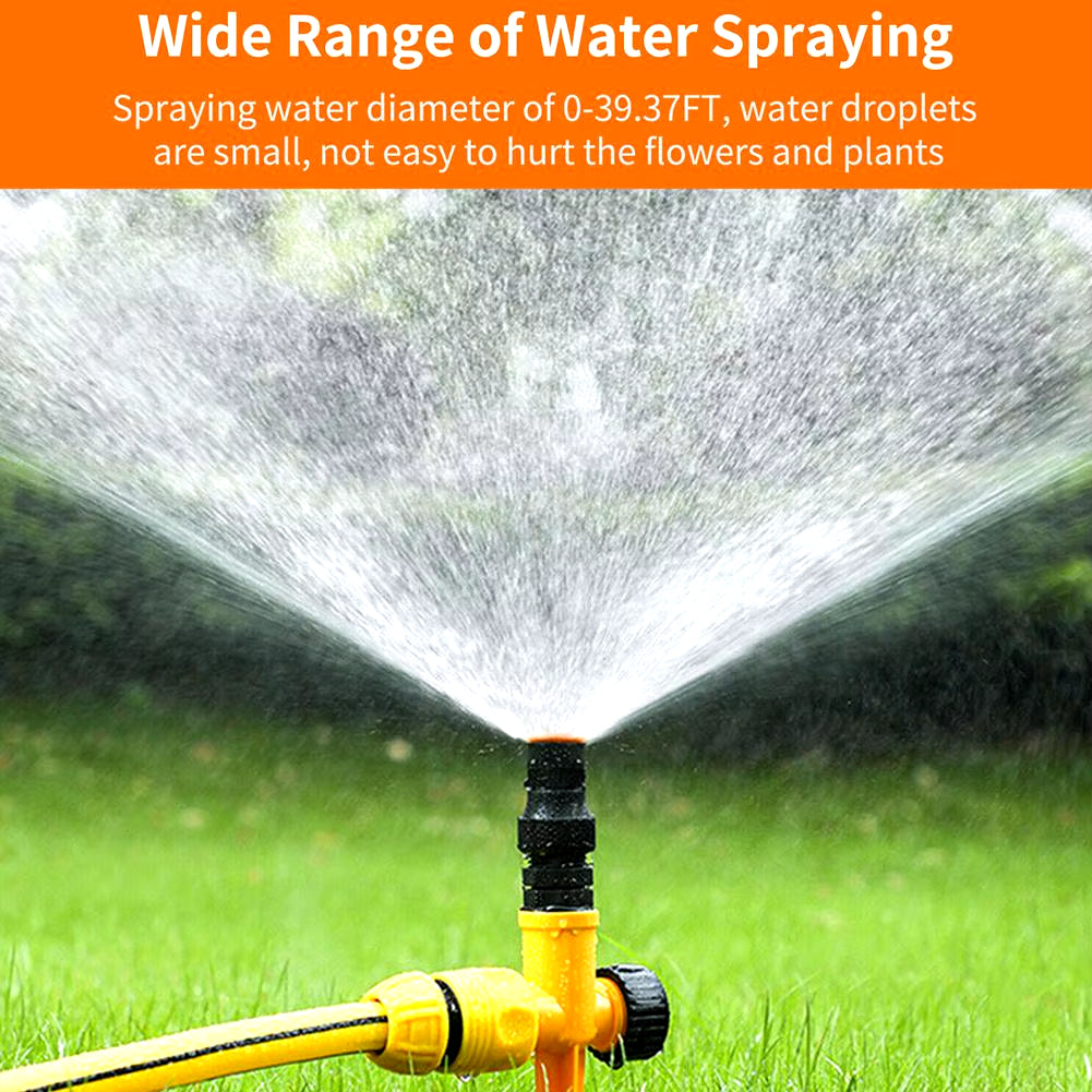 360° Automatic Garden Sprinkler System for Effortless Irrigation - Perfect for Lawns, Farms, and Greenhouses!
