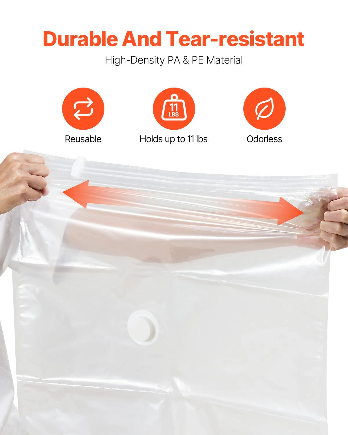 10 Pack Vacuum Storage Bags with Electric Pump, Space Saver Bags Compression for Comforters and Blankets, Sealer Clothes Storage Travel Essentials